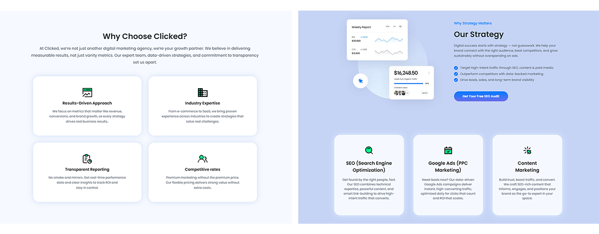 Clicked Tone of Voice